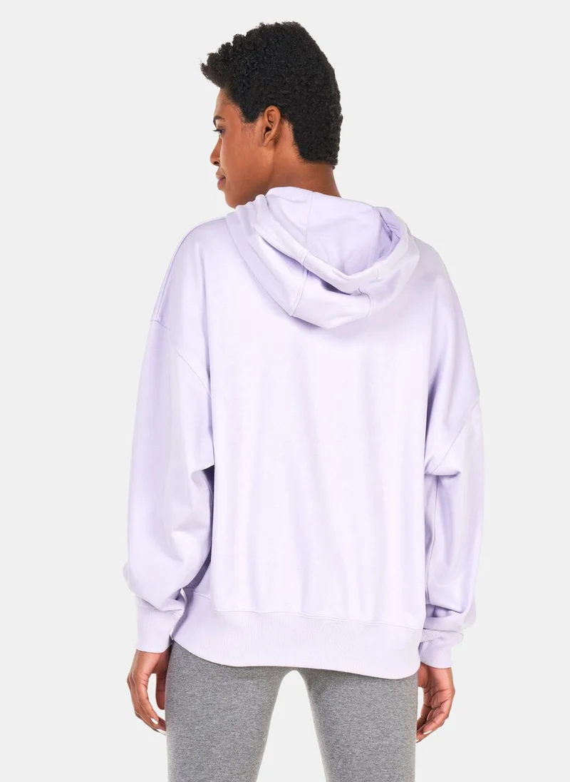 CONVERSE Women's Oversized Full-Zip Hoodie