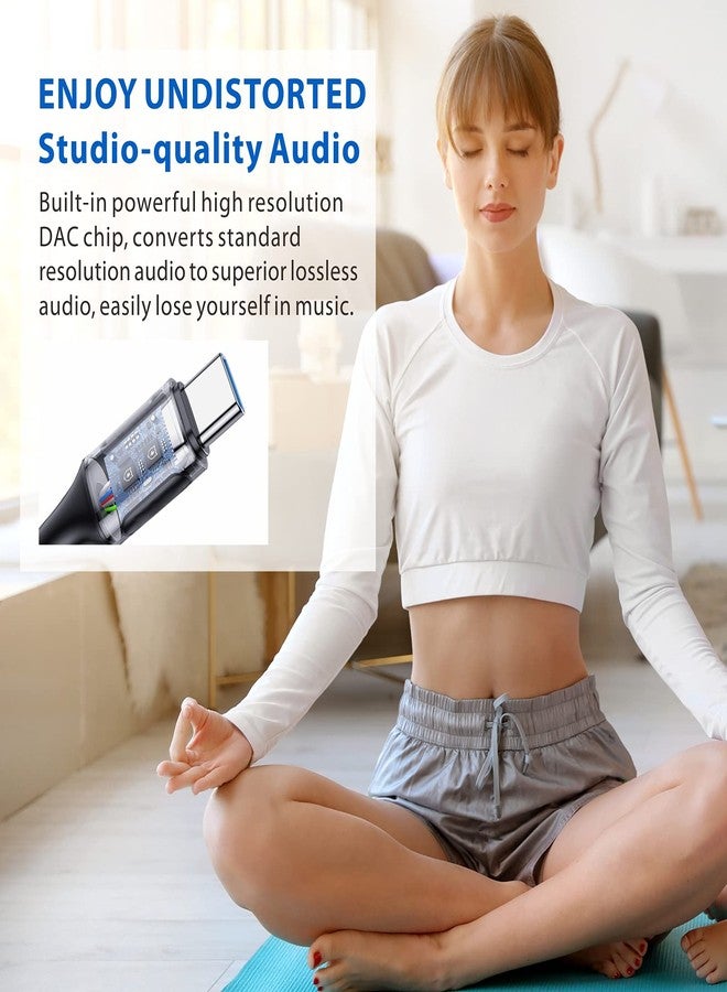 Hearprotek 2 Pairs Sleep Earbuds, USB c Earphones Headphones with Microphone-Silicone Noise Isolation Type c Earbuds Sleep Buds for Android Phone,Ideal for Sleeping, Snoring, Relaxation, Air Travel - Image 5