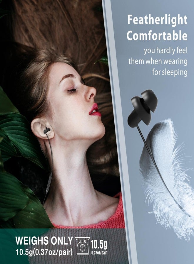 Hearprotek 2 Pairs Sleep Earbuds, USB c Earphones Headphones with Microphone-Silicone Noise Isolation Type c Earbuds Sleep Buds for Android Phone,Ideal for Sleeping, Snoring, Relaxation, Air Travel - Image 3