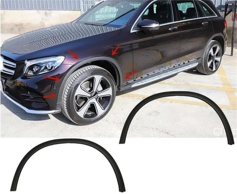 QASULER Car Wheel Arch Trim Strip for Mercedes-Benz GLC-Class - Image 4
