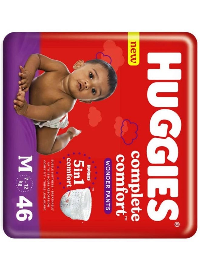 Huggies Wonder Medium Diaper Pants (46)-M - Image 2