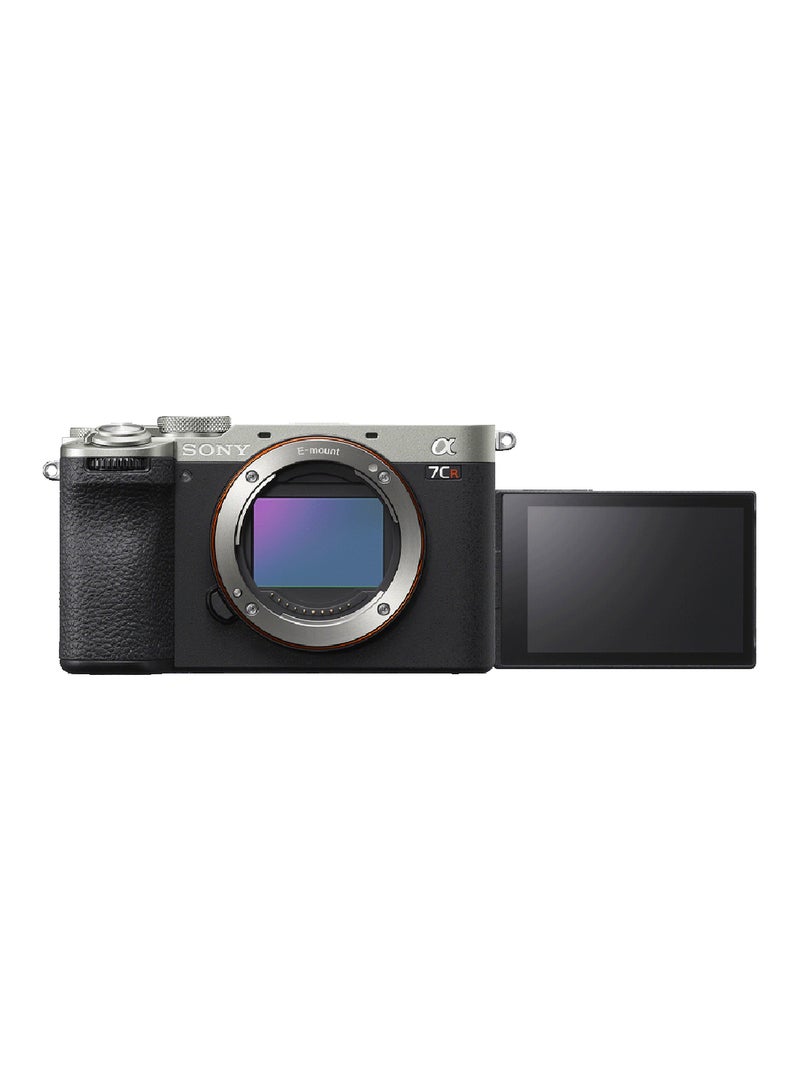 Sony Alpha 7CR ILCE-7CR | High Resolution Compact Full-frame Camera - Silver - Image 2