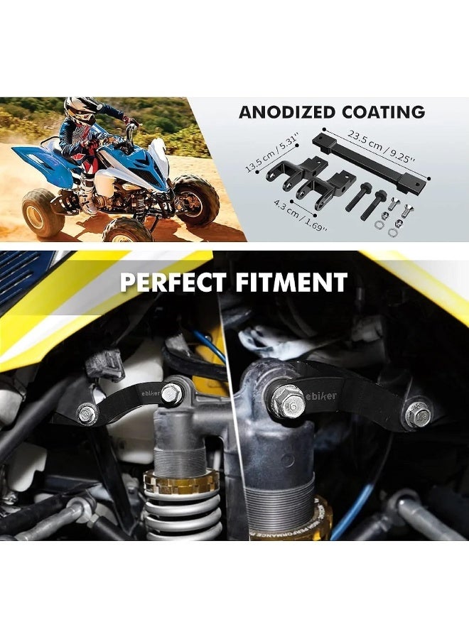 general Black Front Lowering Kit for Yamaha Raptor 700 - Image 3