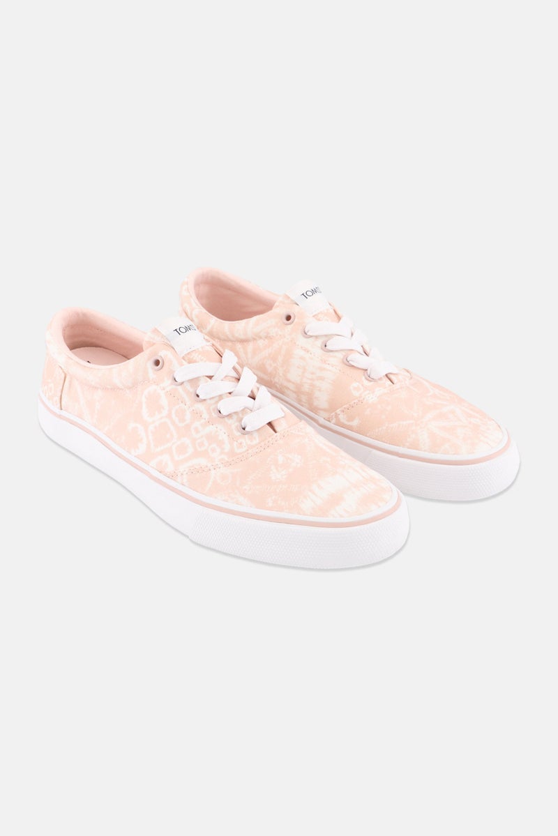 TOMS Women Lace Up Shoes, Pink  - Image 1