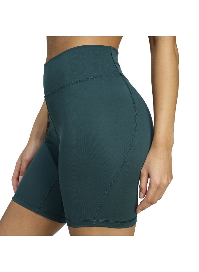 Adidas All Me Ess 7In Green Training Tights For Women 2XS  - Image 5