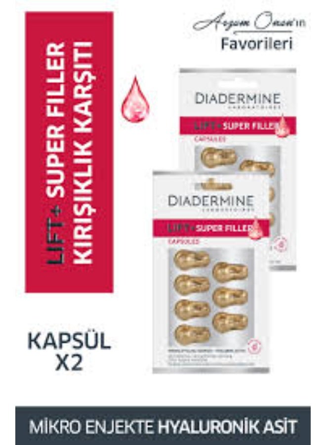 Diadermine Lift + Super Filler Wrinkle-Filling Capsules x7 - Image 4