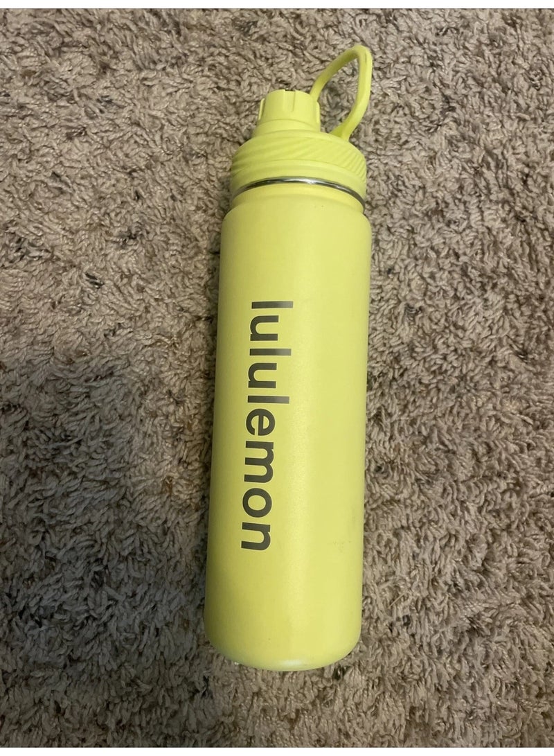Lululemon Insulated Water Bottle for Hot or Cold, Stainless steel sports vacuum insulated water bottle, suitable for holding water, iced tea, hot tea, etc - Image 2