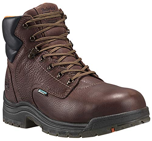 Timberland PRO Men's Titan 6 Inch Alloy Safety Toe Waterproof Work Boot, Dark Mocha, 7 M - Image 2