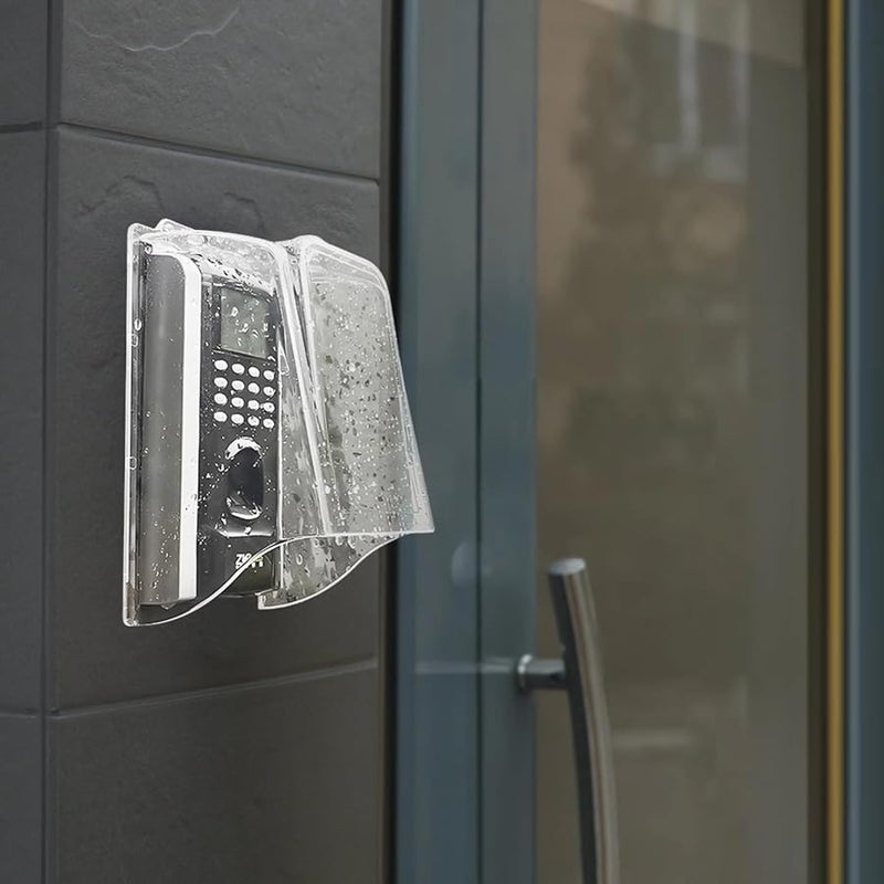 Transparent Weatherproof Doorbell Cover For Ring Doorbell Outdoor Waterproof Dustproof - Image 4