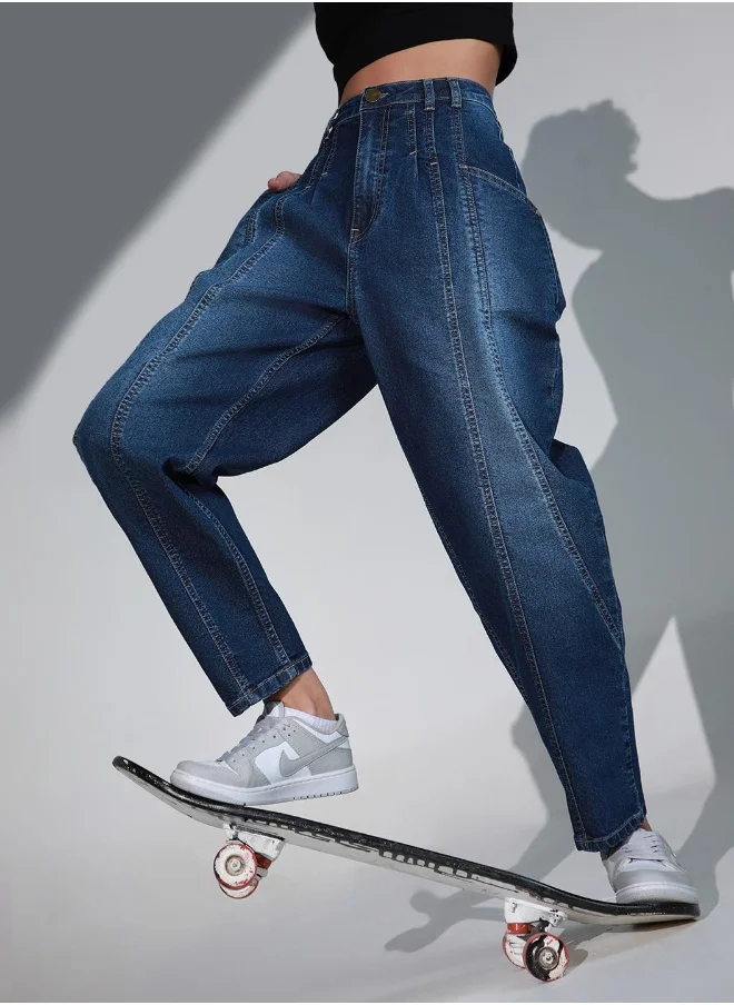 Hubberholme Mid Blue Jeans For Women