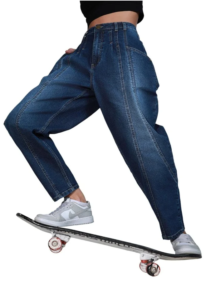 Hubberholme Mid Blue Jeans For Women
