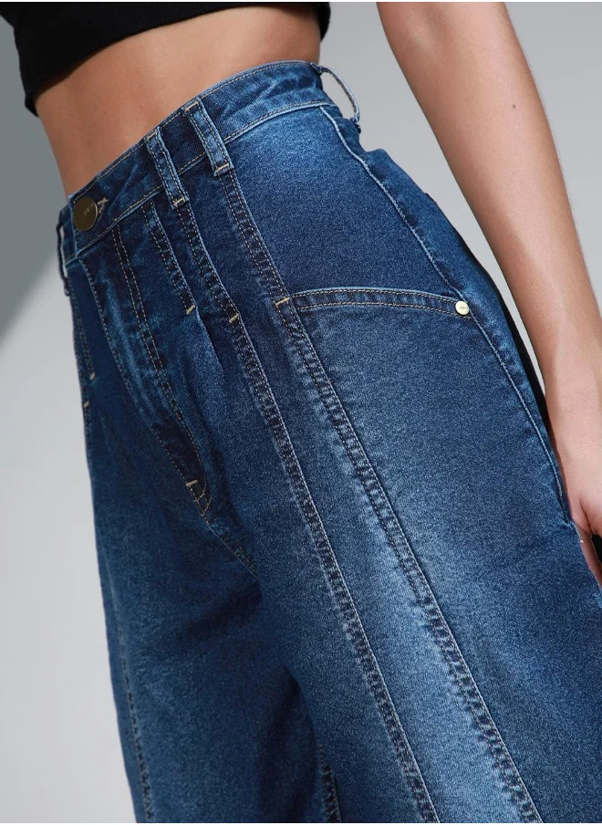 Hubberholme Mid Blue Jeans For Women