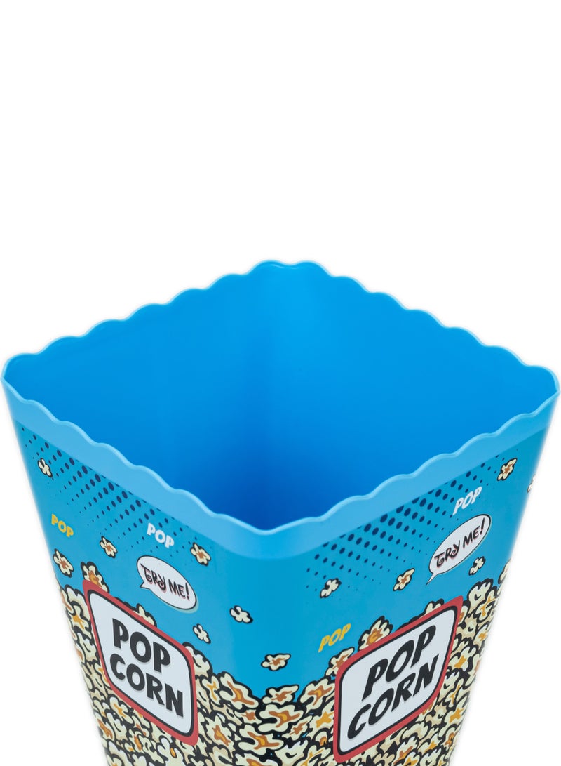 HEREVIN Retro Style Popcorn box – Blue  - Image 5