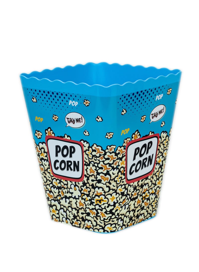 HEREVIN Retro Style Popcorn box – Blue  - Image 4