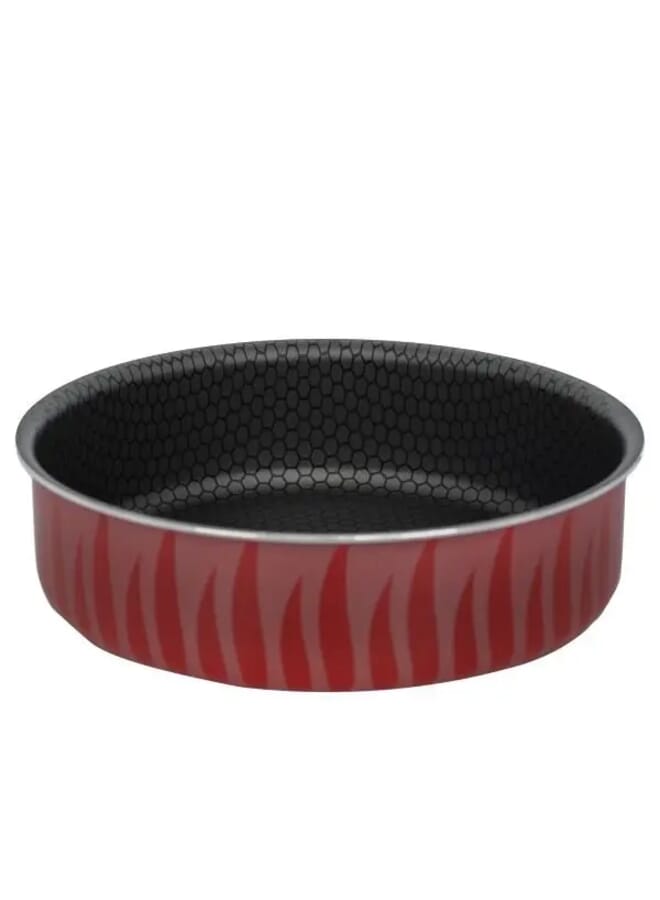 RED FLAME Red Flame Round Oven Tray Red 22 cm - Image 1