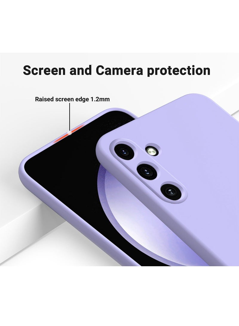 X-level Samsung Galaxy A15 4G/5G Case Cover Silicone Mobile Phone Accessories with Anti-drops Anti-fingerprints Camera Protector  Super Soft Comfortable Touch Feeling Back Shell Cover For A15 4G/5G - Image 3