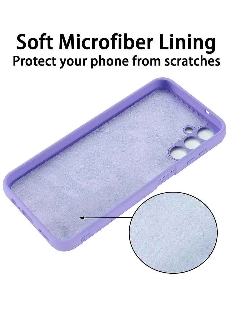 X-level Samsung Galaxy A15 4G/5G Case Cover Silicone Mobile Phone Accessories with Anti-drops Anti-fingerprints Camera Protector  Super Soft Comfortable Touch Feeling Back Shell Cover For A15 4G/5G - Image 2