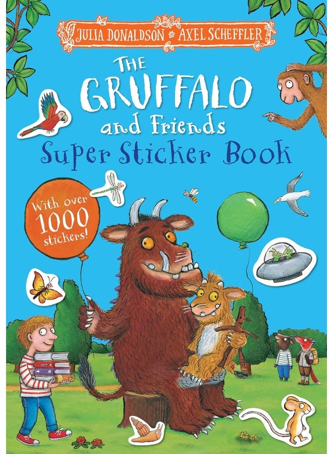 The Gruffalo and Friends Super Sticker Book  - Image 1