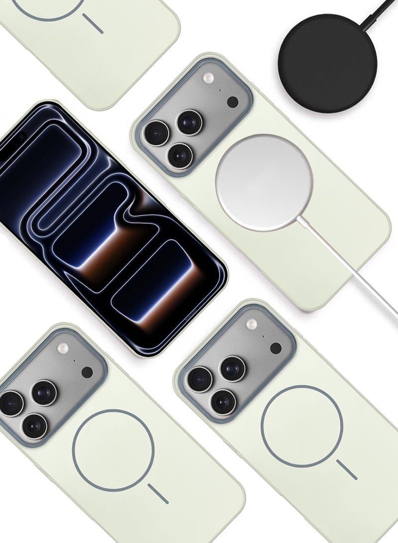 CATANES Hard TPU Case for iPhone 17 Pro Max - Protective Case Cover and Glossy - Slim Shock Resistant Design - Off White - Image 2