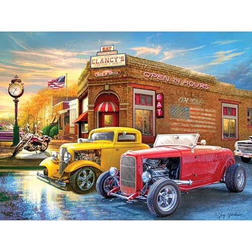 RoseArt American Nostalgia American Grill 550 Piece Jigsaw Puzzle for Adults - Image 1