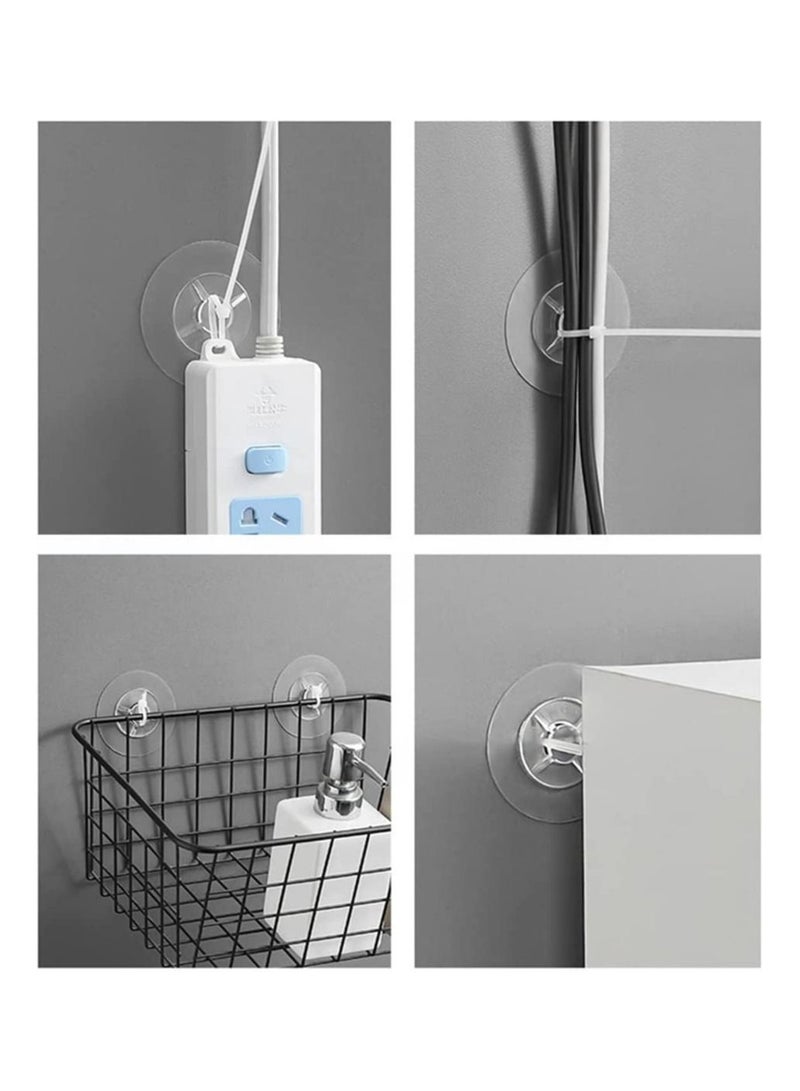 SYOSI Anti-Falling Frame Holder, 5Pcs Furniture Anti-tipping Device, Punch-Free Cabinet Safety, Child Protection Cabinet Anti-Falling Frame Holder, Opening Cable Tie Line Non-Marking Strong Patch Fixed Hook  - Image 2