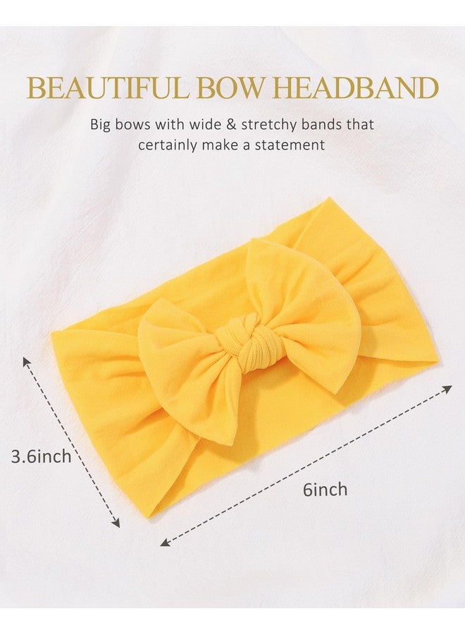 چولي بوز 12 قطعة عصابات رأس من النايلون للأطفال مع ربطة شعر مرنة للفتيات حديثي الولادة والأطفال الصغار إكسسوارات شعر الأطفال مجموعة ألوان فاتحة ناعمة - Image 5