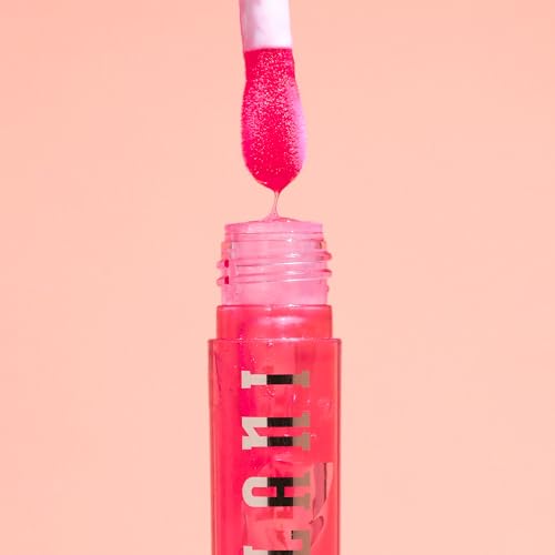 Milani Fruit Fetish Lip Oil Bundle with Vitamin E for Instant Hydration, Fruit Extract Infused Lip Treatment and Moisturizing Lip Gloss - Raspberry Peach + Strawberry Melon, 2pk - Image 4