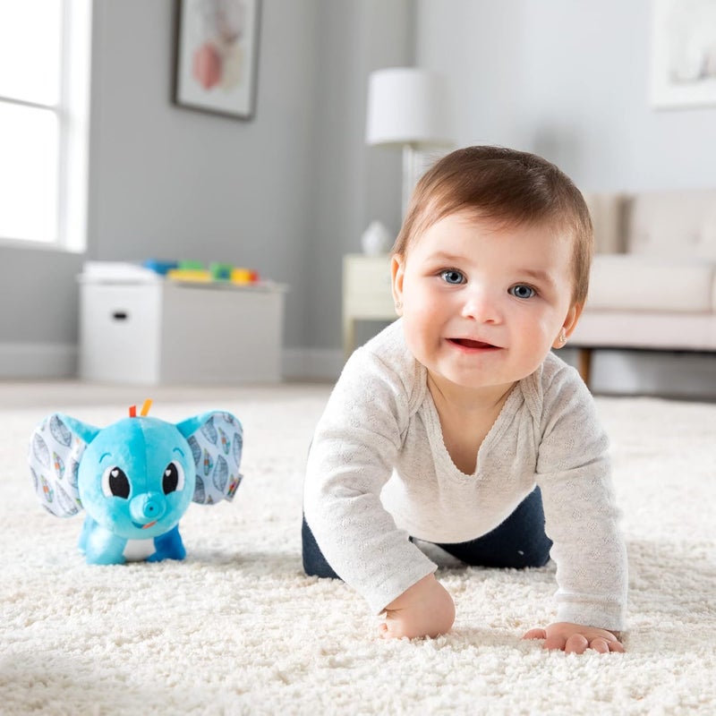Lamaze Puffaboo Elephant, Newborn Baby Toy, Sensory Toy for Babies with Colours, Babyshower Gift for New Parents, Development Toy for Boys and Girls Aged 3 Months + - Image 3