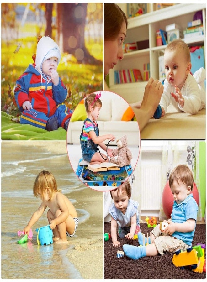 KD ZONE Tummy Time Water Mat | Water Play Mat for Babies Inflatable Tummy Time Water Play Mat for Infants and Toddlers 3 to 12 Months Promote Development Toys Cute Baby Gifts - Image 5