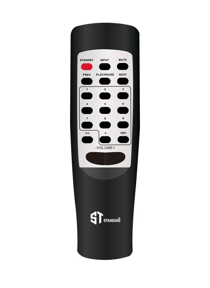 Standard Speaker Standard 2.1 ROAR 6400 Power 64 Watt illuminated multimedia speaker Optical Cable - Aux - Bluetooth - Usb - Sd card - Radio - Led Screen - Remote - Full Function  - Image 3