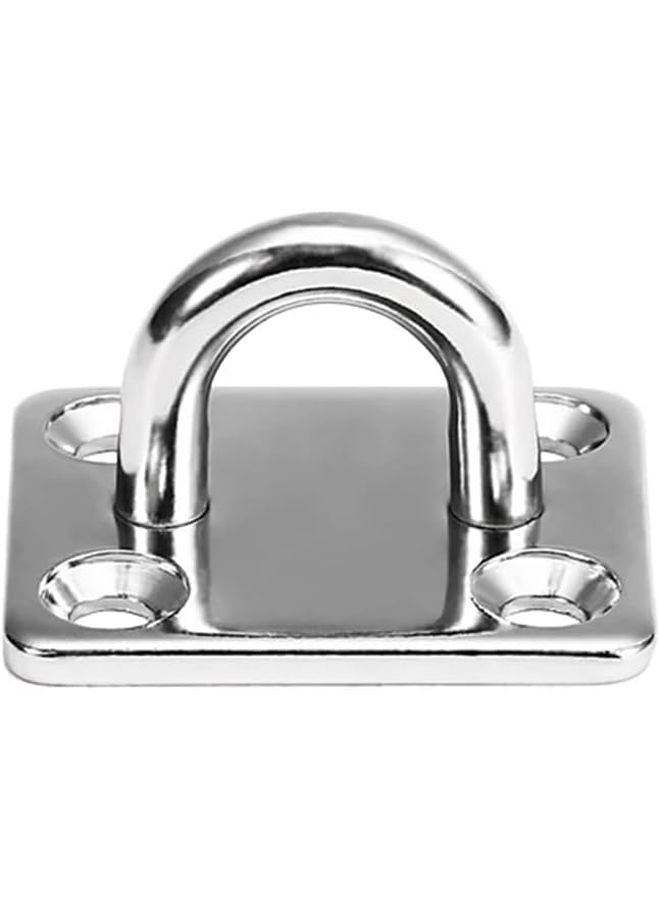 خطافات سقفية ثقيلة من الفولاذ المقاوم للصدأ 304 مقاس M8 لتثبيت النباتات على الحائط أو في المطبخ، 10 قطع - Image 1