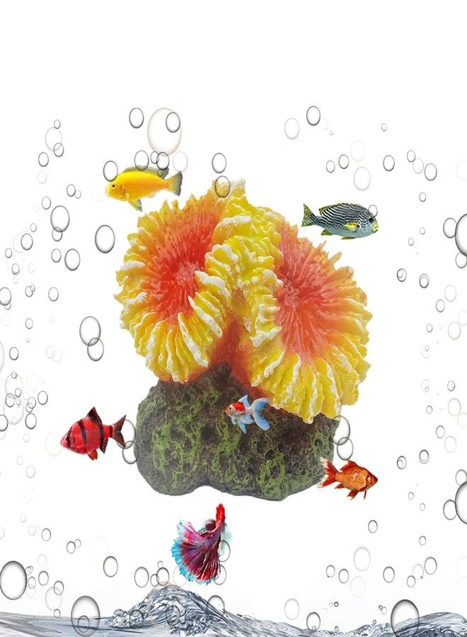 Generic Multi-Colored Resin Coral Ornaments for Aquarium - Enhance Your Fish Tank with a Natural Look - Image 1