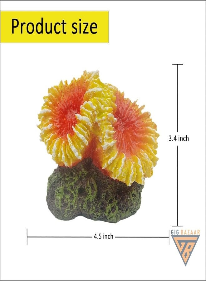 Generic Multi-Colored Resin Coral Ornaments for Aquarium - Enhance Your Fish Tank with a Natural Look - Image 3