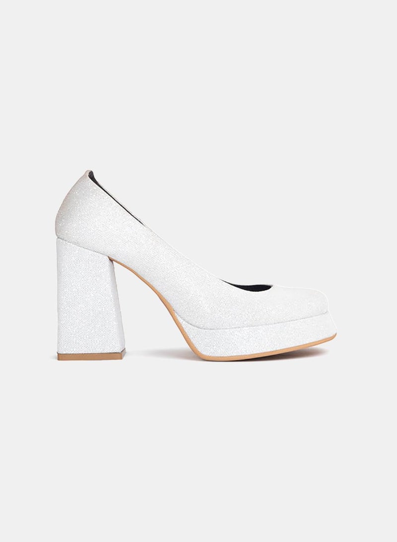 TGS Platform Pumps Glitter - Image 3
