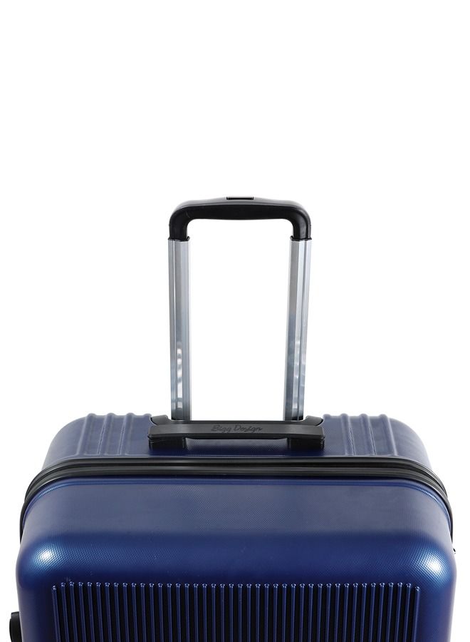 بيج ديزاين 33 قطع تصميم المحيط مجموعة حمل الأمتعة باللون الكحلي - Image 5