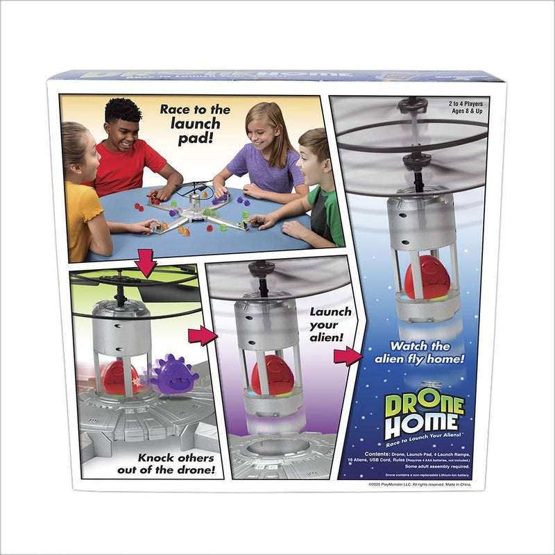 PlayMonster Drone Home -- First Ever Game With a Real, Flying Drone -- Great, Family Fun! -- For 2-4 Players -- Ages 8+ - Image 3