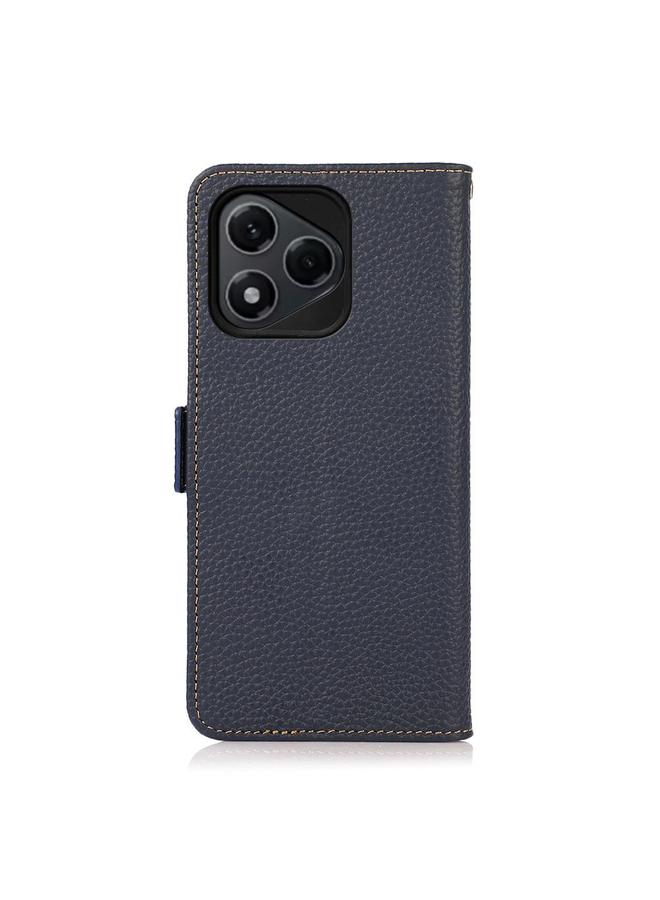 S-TOP Case For Honor 400 Lite KHAZNEH Side-Magnetic Litchi Genuine Leather RFID Phone Case - Image 3