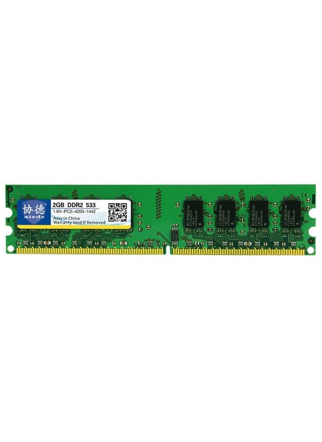 BURAQ - XIEDE X015 DDR2 533MHz 2GB General Full Compatibility Memory RAM Module for Desktop PC - Image 1