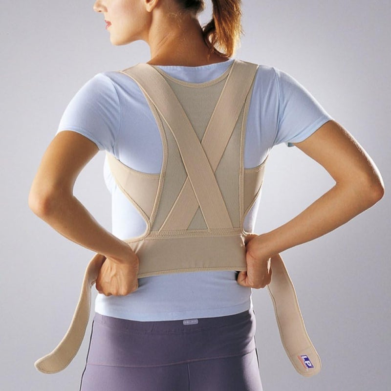 LP Support 929 Posture Brace, X Large, Tan - Image 4
