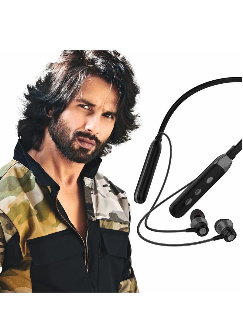 U & I ENTERTAINMENT U & I Tiger Series Bluetooth Wireless In Ear Earphones with Mic (Black) - Image 4
