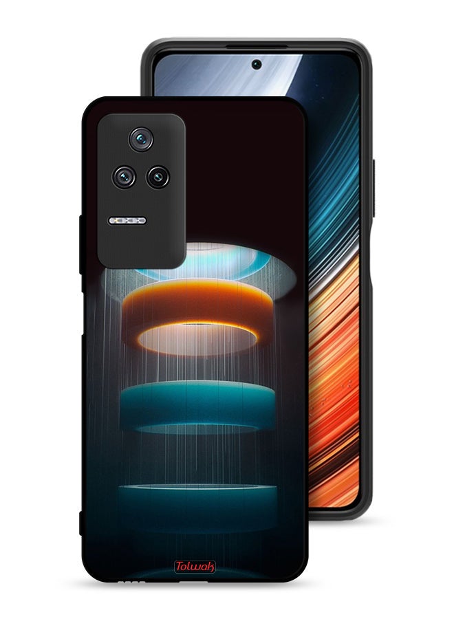 Tolwak Xiaomi Redmi K50 Pro Protective Case Cover Rings Art Pattern - Image 1