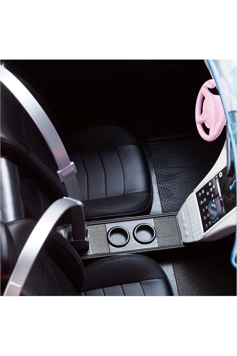 Barbie Pink Convertible 2-Seater Vehicle with Rolling Wheels, for 3 to 7 Year Olds - Image 5