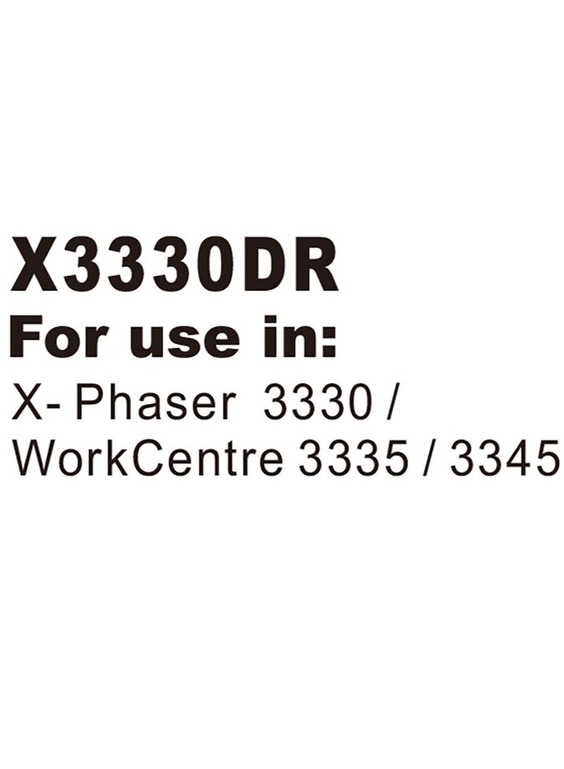 MKS Drum Cartridge 101R00555 (X3330DR) Compatible with Xerox Phaser 3330 / WorkCentre 3335 /3345 - Image 2