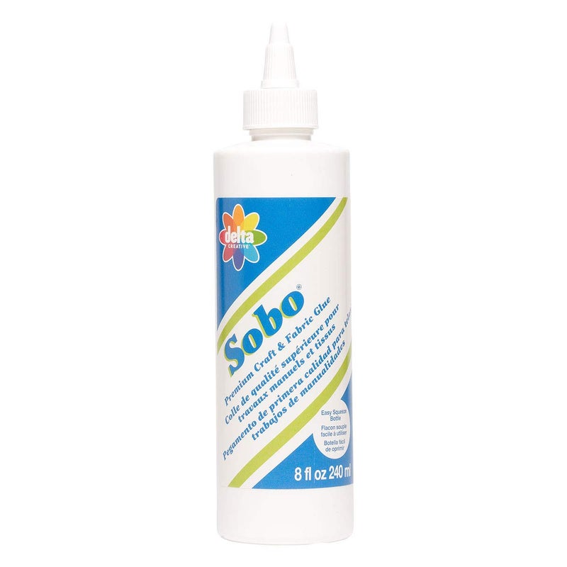 Delta Creative 'delta_creative Plaid Delta 108 Sobo Premium Craft and Fabric Glue, 8-Ounce - Image 1