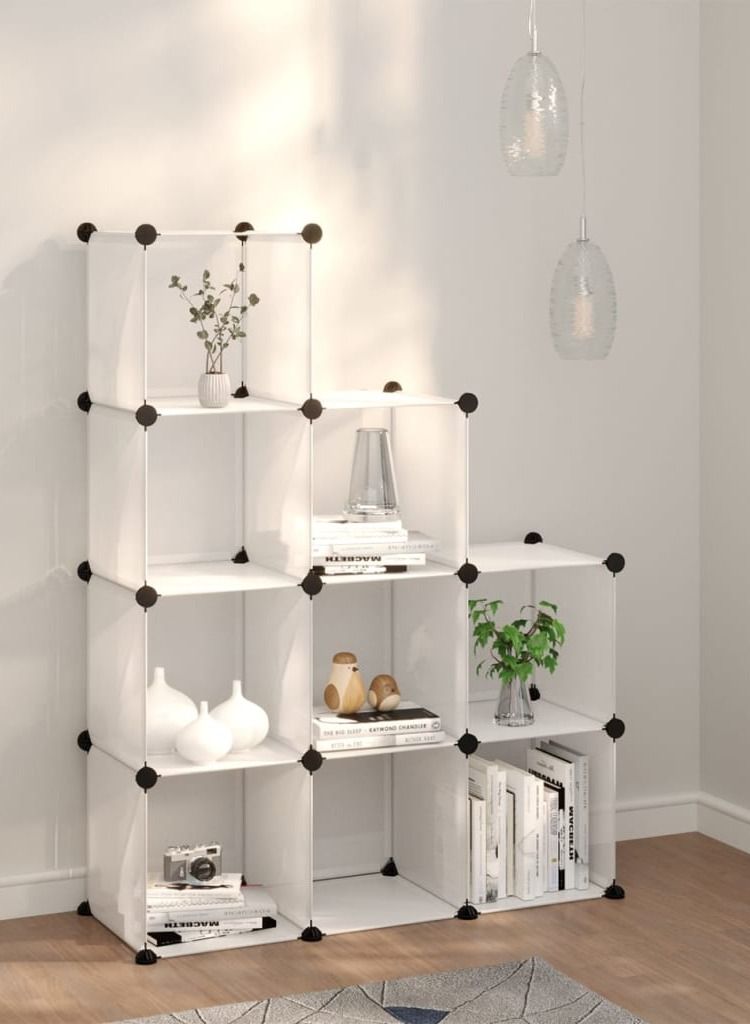 9 Cubes Diy Shoes Wardrobe Storage Shoe Rack Shoe Tower Storage Cabinet Shoe Organizer Storage Organizer Modular Shoe Cabinet - Image 2