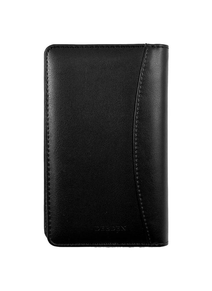 Collins - Collins Elite Mid Year Diary Planner Pocket Week to View Academic Year 2024-25 - Black - Weekly Mid Year Journal for Students, Teachers and Academics - 1165VM.99-2425 - July 2024 to July 2025 - Image 1