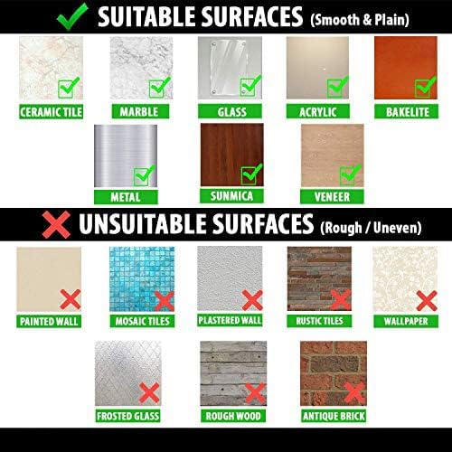 ARQUIN Stainless Steel Wall Mounted Double Layer Black Soap Dish Holder/Hanging Soap Storage Rack for Kitchen Bathroom with Self Adhesive Magic Sticker (Pack of 1) - Image 5