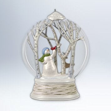 هولمارك ذي تذكار زخرفة وودلاند العجائب الثلج 2012