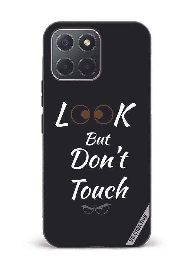 VR CREATIVE Protective Case Cover For Honor X6 Look But Don't Touch Design Multicolour - Image 1