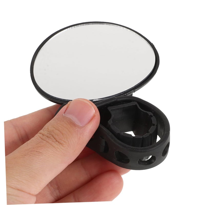 2Pcs Black Rear View Mirror for Bicycle Tricycle Road Bike Cycling Accessory - Image 4